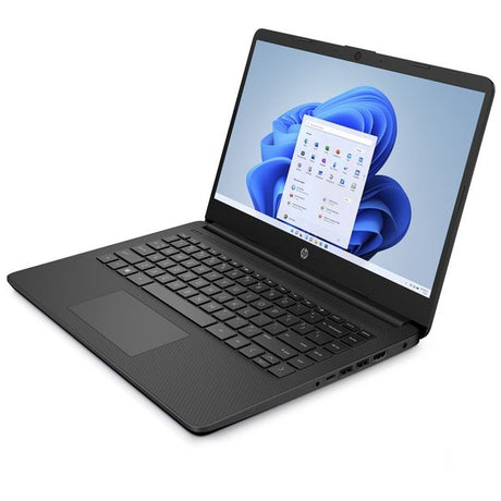 HP Stream 14S-DQ0504SA 14'' Laptop, Intel Celeron, 4GB RAM, 64GB eMMC, Black (4K560EA#ABU)
