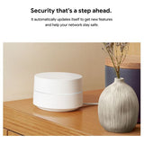Google Wi-Fi Mesh Network System Router Point, AC1200, Pack of 3 (GA02434-GB)