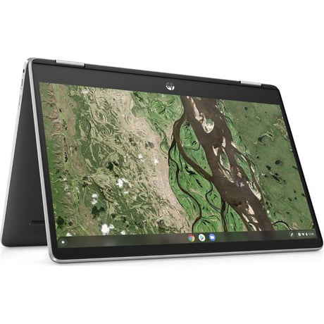 HP Chromebook X360 14B-CB0502NA 14'' Laptop, Intel Pentium, 8GB RAM, 128GB eMMC, Silver (4J6G2EA#ABU)