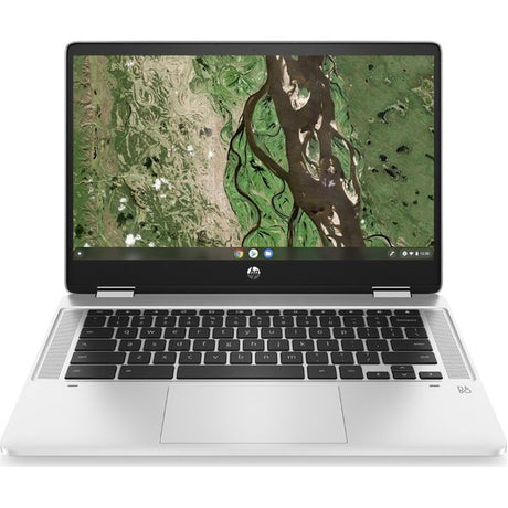 HP Chromebook X360 14B-CB0502NA 14'' Laptop, Intel Pentium, 8GB RAM, 128GB eMMC, Silver (4J6G2EA#ABU)