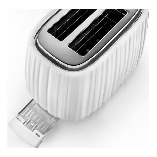 De'Longhi Ballerina CTD2003.W 2Slice Toaster Refurbished Excellent