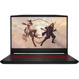MSI Katana GF66 15.6" Gaming Laptop - Intel Core i7, 16GB RAM, 512GB SSD, Black (9S7-158112-082) - Refurbished Excellent