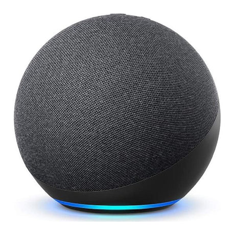 Philips Hue White Bluetooth LED Bulb & Amazon Echo Dot (4th Gen) Bundle - Charcoal