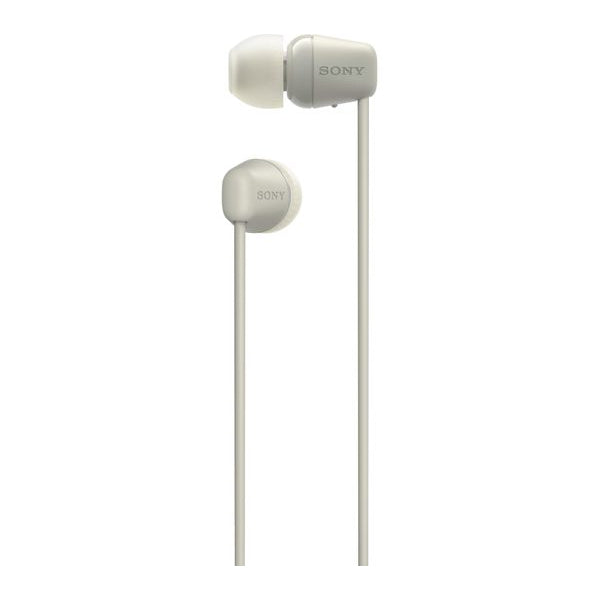 Sony WI-C100 Wireless Stereo Headphones - Taupe - Refurbished Pristine