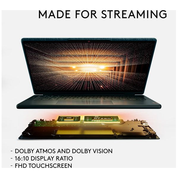 Lenovo Yoga 6 13.3" 2 in 1 Laptop - AMD Ryzen 5 8GB RAM 256GB SSD Dark Teal (82UD005SUK)