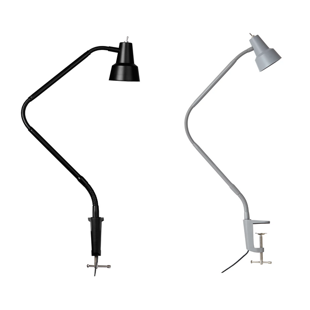 John Lewis & Partners Zadie LED Clip on Desk Lamp with Clamp