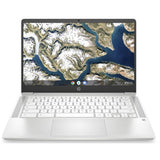 HP 14A-NA0503SA 14" Laptop Intel Celeron 4GB RAM 64GB eMMC - White - Excellent