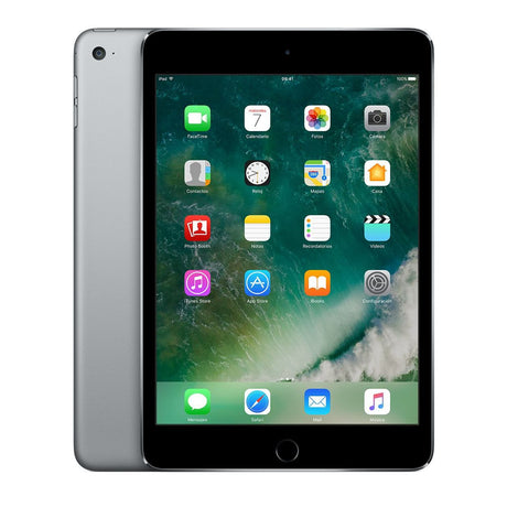 Apple iPad mini 4 (2015), Wi-Fi, 128GB, Space Grey (MK9N2LL/A) - Refurbished Excellent