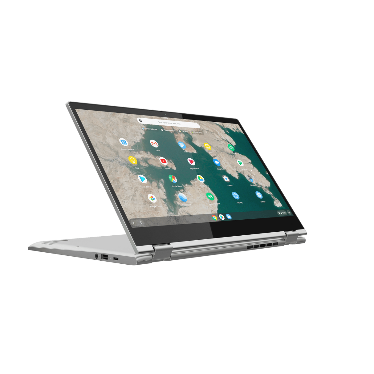 Lenovo Chromebook C340-15 Convertible Intel Pentium Gold 4GB 32GB Grey Laptop