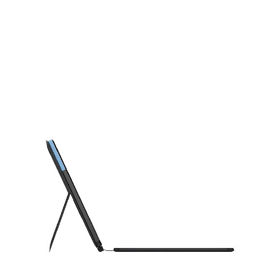 Lenovo Duet ZA6F0025GB Chromebook Laptop, MediaTek, 4GB, 64GB, 10.1", Ice Blue/Iron Grey - Refurbished Pristine