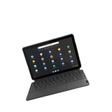Lenovo Duet ZA6F0025GB Chromebook Laptop, MediaTek, 4GB, 64GB, 10.1", Ice Blue/Iron Grey - Refurbished Good