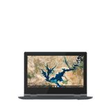 Lenovo Flex 3 Chromebook Laptop, Intel Celeron Processor, 4GB RAM, 32GB eMMC, 11.6" HD, Abyss Blue