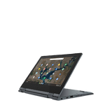 Lenovo Flex 3 Chromebook Laptop, Intel Celeron Processor, 4GB RAM, 32GB eMMC, 11.6" HD, Abyss Blue