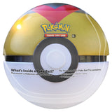 Pokemon Poke Ball Tin Series 8 2022 - Quick Ball - Gold / White