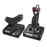 Logitech X52 Professional H.O.T.A.S. Flight Stick, Black