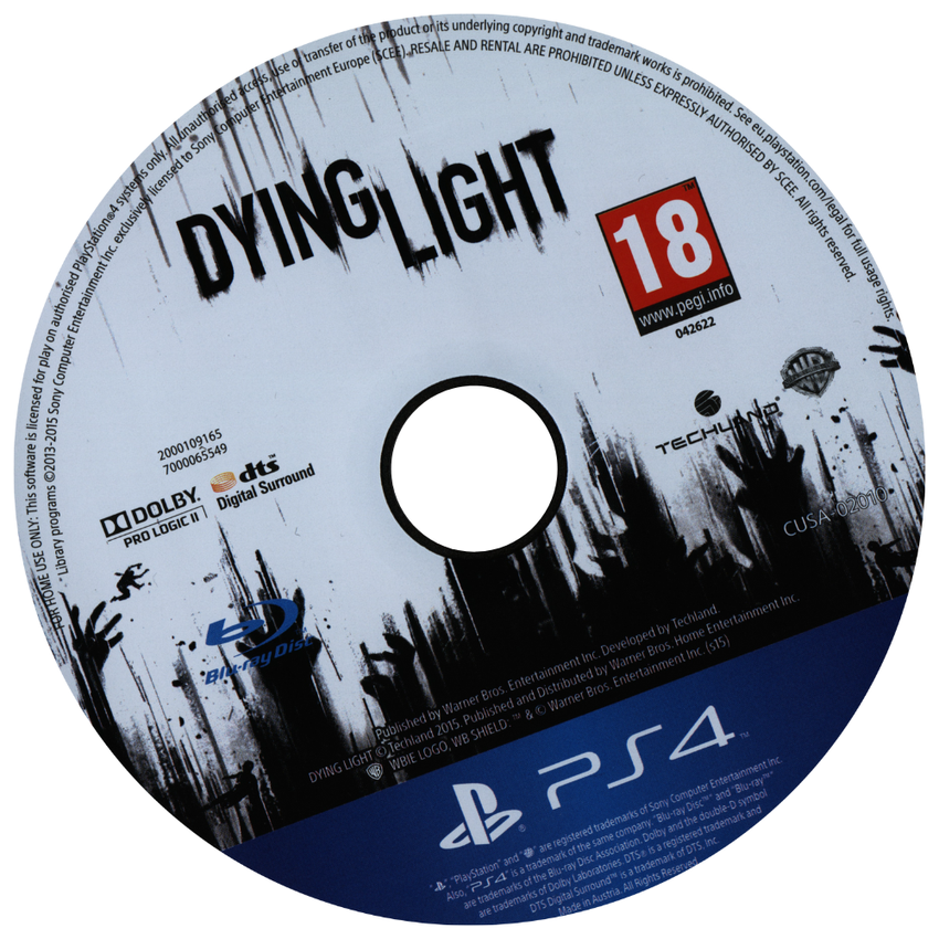 Dying Light - PS4 (DISC ONLY)