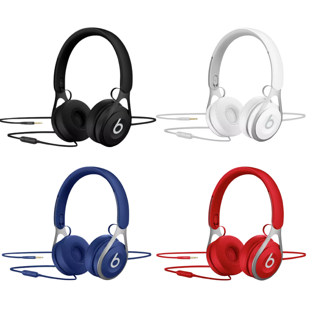 Beats by Dre EP On-Ear Headphones, Black/White/Blue/Red