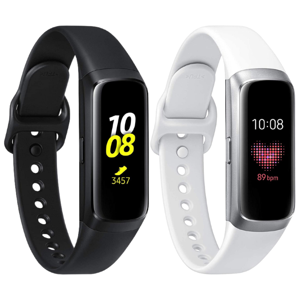 Samsung Galaxy Fit, Fitness Band with HR Monitoring in Silver / Black