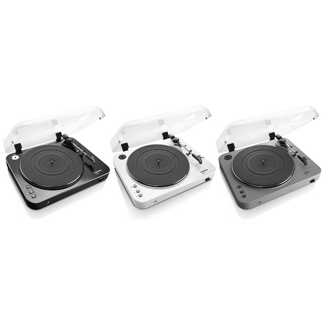 Lenco L-85 Belt Drive Turntable with Integrated Stereo Pre-Amplifier
