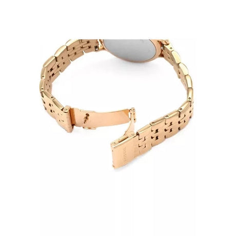 Fossil ES3546 Women's Jacqueline Plated Stainless Steel Fashion Analogue Watch, Rose Gold