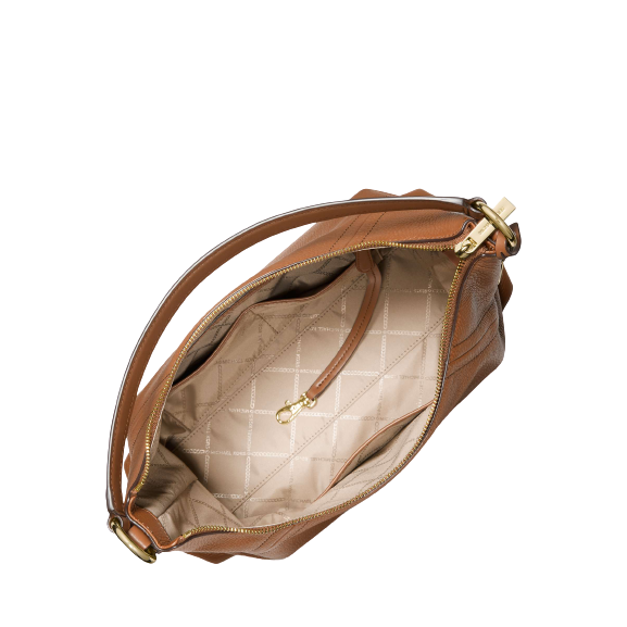 Michael Kors Aria Grainy Leather Shoulder Bag