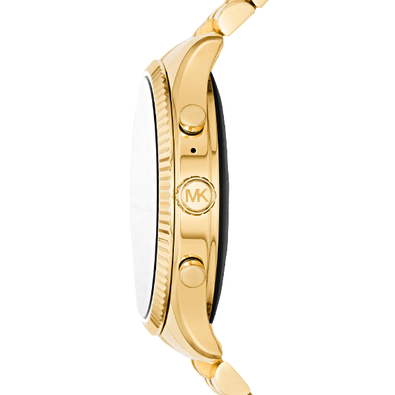 Michael Kors Women's Gen 5 Lexington Touch Screen Bracelet Strap Smartwatch, Gold/Multi MKT5078