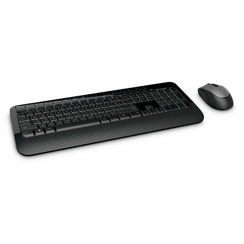Microsoft 2000 Wireless Keyboard and Mouse Set for Desktop PC and Laptop