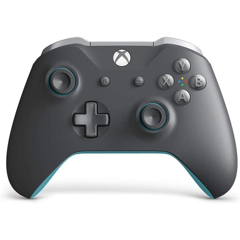 Microsoft Official Xbox Grey/Blue Special Edition Controller 12 Months Warranty