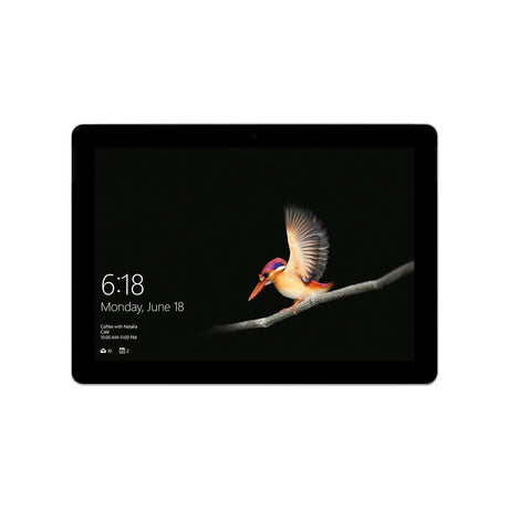 Microsoft Surface Go, Intel Pentium Gold, 8GB RAM, 128GB SSD, 10” PixelSense Display, Platinum - Refurbished Excellent - No Charger