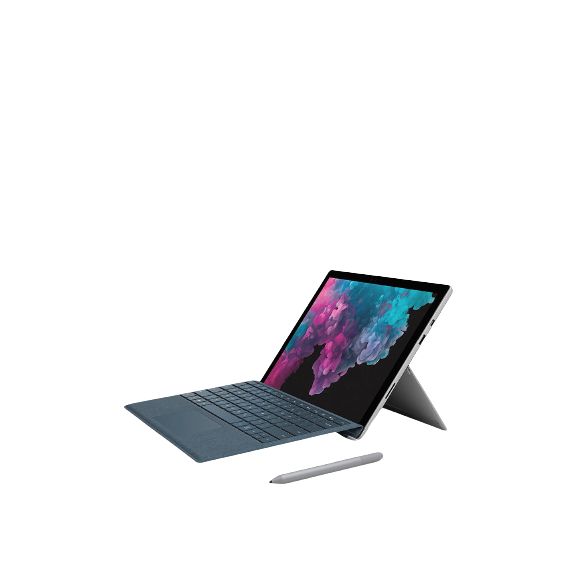 Microsoft Surface Pro 6 Tablet, Intel Core i7, 16GB RAM, 512GB SSD, 12.3" Touchscreen, Platinum