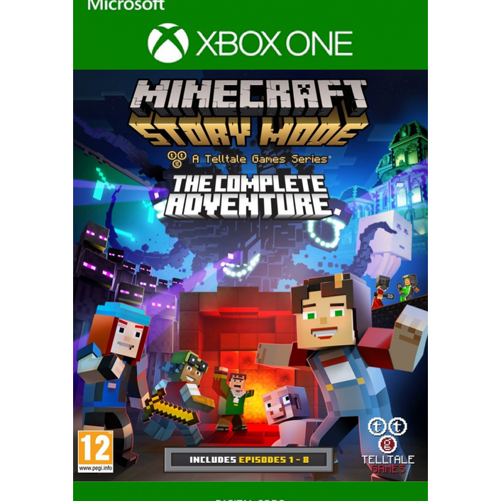 Minecraft Story Mode Complete Adventure Xbox One Digital Game