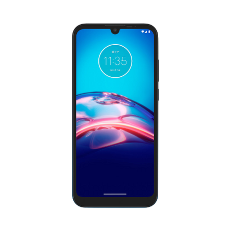 Motorola E6 Play Smartphone Android 2GB RAM, 6.1"4G LTE SIM Free 32GB Peacock Blue / Sunrise Red