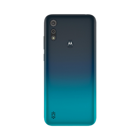 Motorola E6 Play Smartphone Android 2GB RAM, 6.1"4G LTE SIM Free 32GB Peacock Blue / Sunrise Red