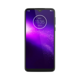 Motorola One Macro Smartphone, Android, 6.2”, 4G LTE, SIM Free, 4GB RAM, 64GB, Space Blue