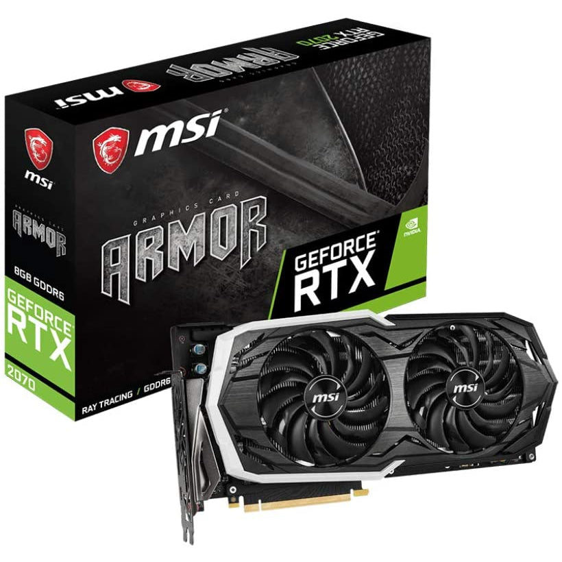MSI GeForce RTX 2070 ARMOR 8G Graphics Card