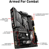 MSI MAG Z390 Tomahawk LGA1151 (Intel 8th and 9th Gen) M.2 USB 3.1 Gen 2 DDR4 HDMI DP CFX Dual Gigabit LAN ATX Z390 Gaming Motherboard