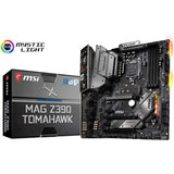 MSI MAG Z390 Tomahawk LGA1151 (Intel 8th and 9th Gen) M.2 USB 3.1 Gen 2 DDR4 HDMI DP CFX Dual Gigabit LAN ATX Z390 Gaming Motherboard