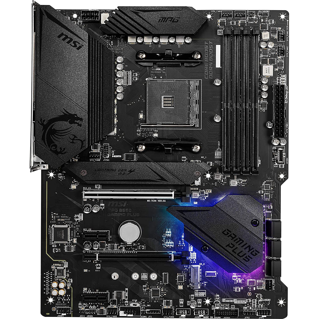 MSI B550 GAMING PLUS Gaming Motherboard