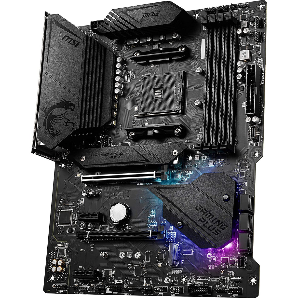 MSI B550 GAMING PLUS Gaming Motherboard
