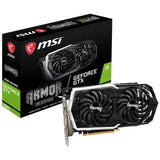 MSI Nvidia GeForce GTX 1660 Armor 6G OC Graphics Card 6 GB GDDR5, 1845 MHz, 3x DisplayPort, HDMI, Dual Fan Cooling System