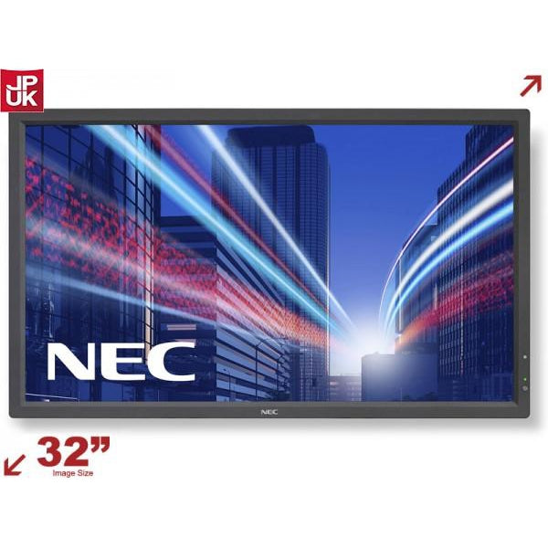 NEC MultiSync V323-3 V Series - 32" Class (31.5" viewable) LED display - Full HD - Grade B