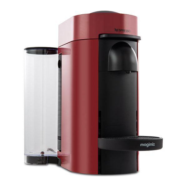 Nespresso by Magimix Vertuo Plus Coffee Machine, Piano Red - MISSING COFFEE PODS