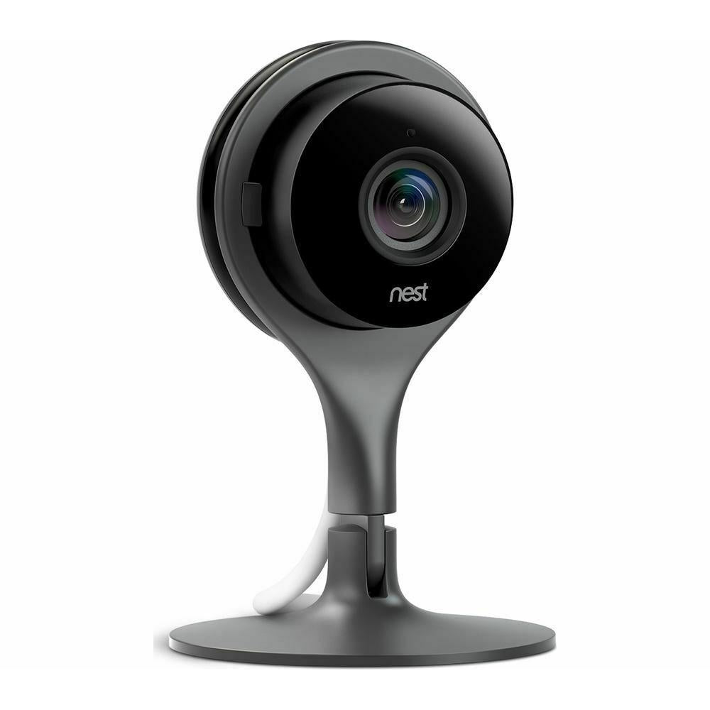 Google Nest Cam Indoor Security Camera, Wired, Black