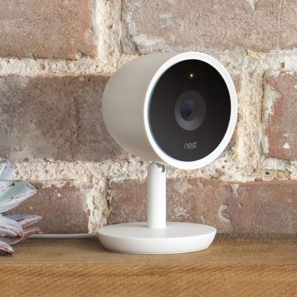 Google Nest Cam IQ Indoor Security Camera, White