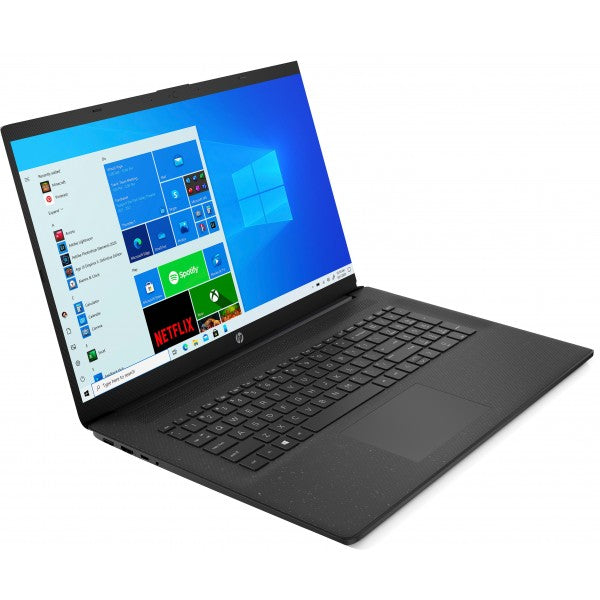 HP 17-CN0524SA 17.3'' Laptop, Intel I3-1125G4, 8GB RAM, 512GB SSD + 32GB, Black (53M21EA#ABU)