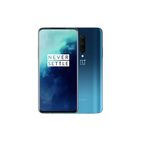 OnePlus 7T Pro Smartphone, Android, 6.67", SIM Free, 8GB RAM, 256GB - Haze Blue