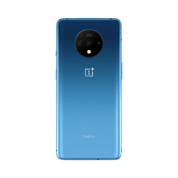 OnePlus 7T Smartphone, Android, 6.55", SIM Free, 8GB RAM, 128GB, Frosted Silver / Glacier Blue