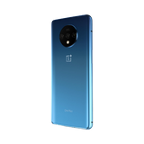 OnePlus 7T Smartphone, Android, 6.55", SIM Free, 8GB RAM, 128GB, Frosted Silver / Glacier Blue