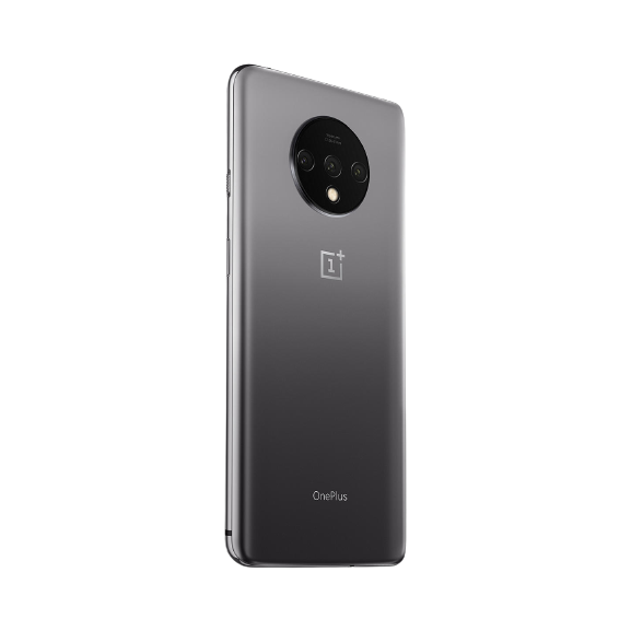 OnePlus 7T Smartphone, Android, 6.55", SIM Free, 8GB RAM, 128GB, Frosted Silver / Glacier Blue