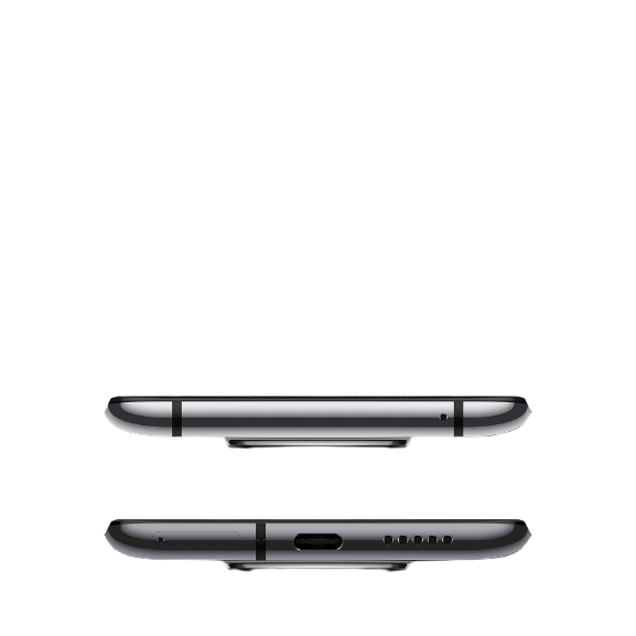 OnePlus 7T Smartphone, Android, 6.55", SIM Free, 8GB RAM, 128GB, Frosted Silver / Glacier Blue